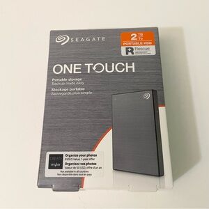 Seagate One Touch 2TB Portable External Hard Drive